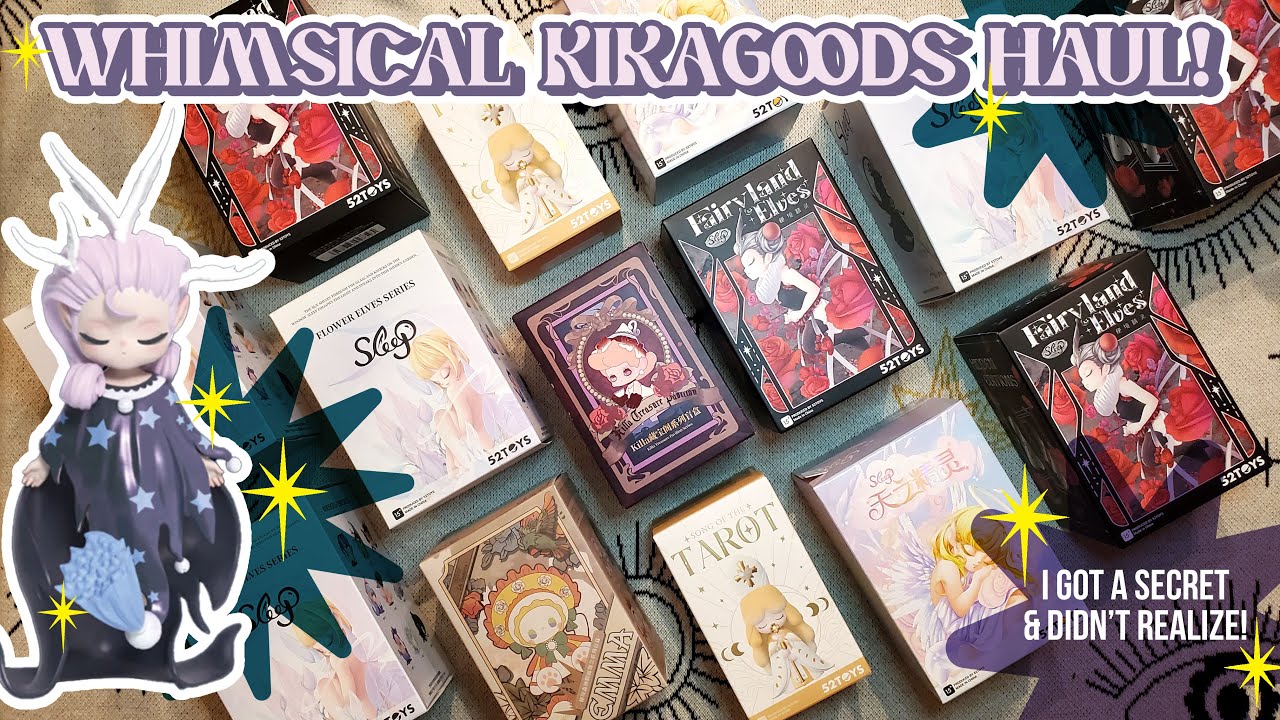 WHIMSICAL KIKAGOODS BLIND BOX HAUL! | Sleep, Emma, Laplly, & MORE!