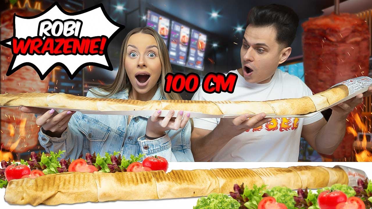 Jemy NAJWIĘKSZEGO KEBABA w POLSCE, kt&oacute;ry ROBI WRAŻENIE!