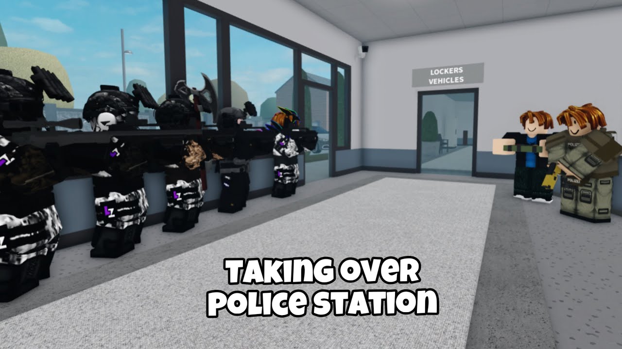 TAKING OVER POLICE STATION WITH GANG🥷!! EMERGENCY HAMBURG🚓!!
