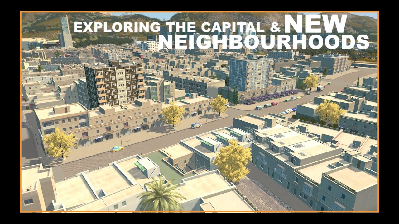 EP 10 | Exploring The Capital & New Suburbs | Cities Skylines