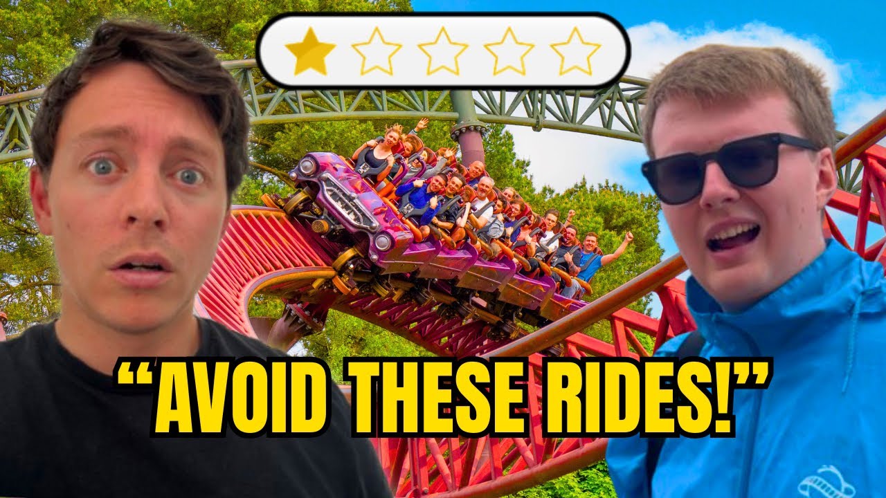 We Tested the WORST RIDES at Alton Towers | ft Digital Dan and Em