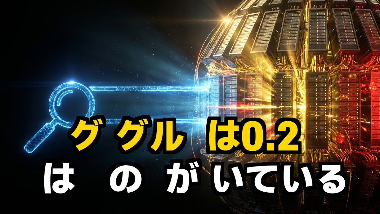 Googleの検索は0.2秒で世界が動く #教養ドキュ #データセンター