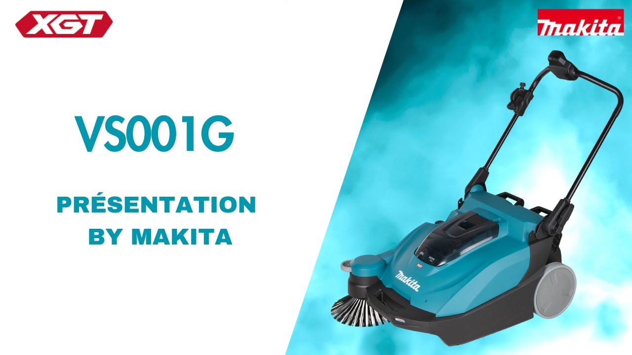 PRÉSENTATION BY MAKITA - BALAYEUSE ASPIRANTE VS001G 40V