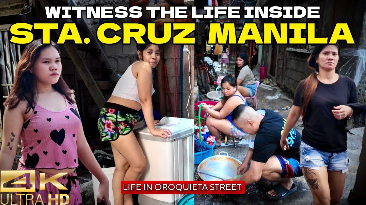 Life Inside Infamous OROQUIETA in Sta. Cruz Manila Philippines [4K] 🇵🇭