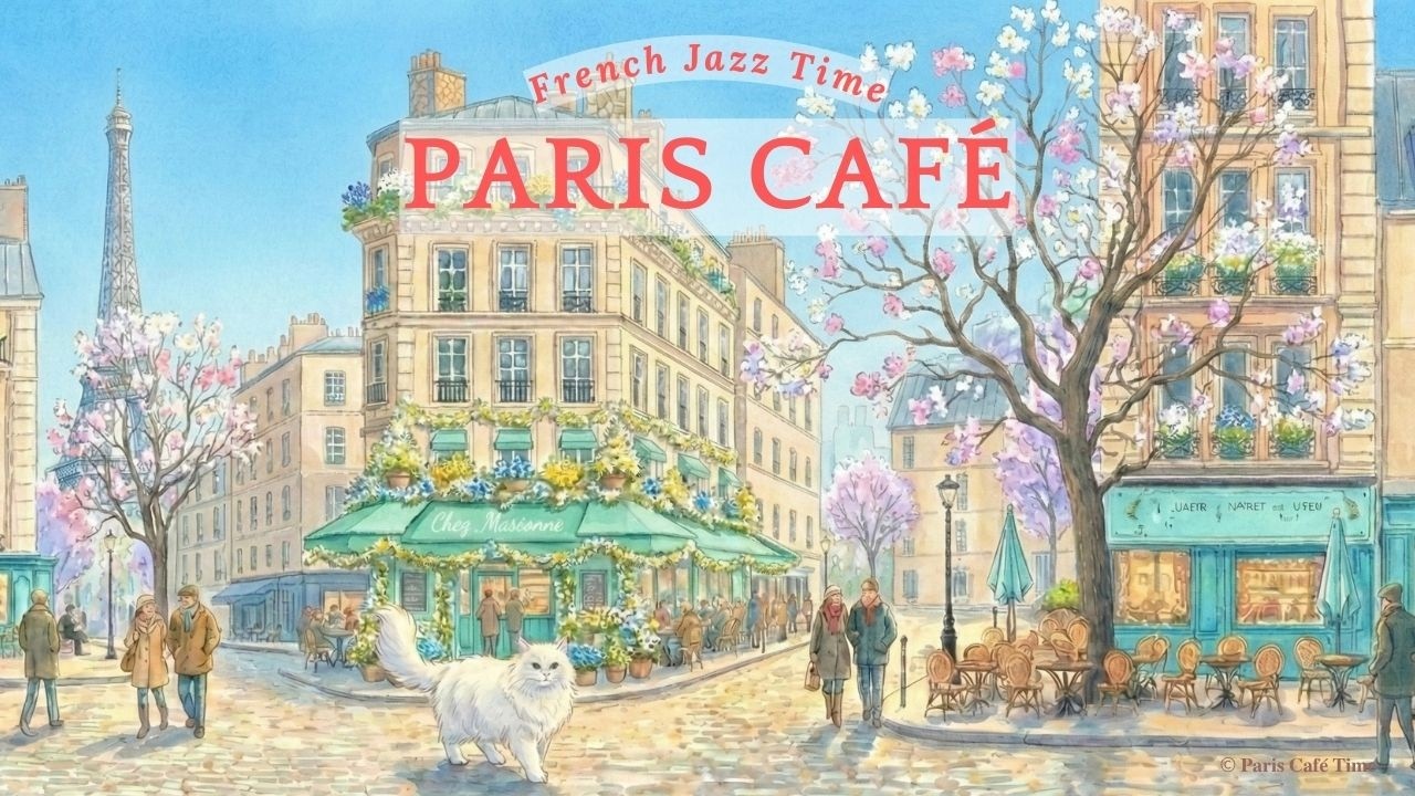 𝐏𝐀𝐑𝐈𝐒 𝐂𝐀𝐅𝐄́ 💐 French Instrumental Music — Coffee Playlist | Winter Morning in Paris Vol.15