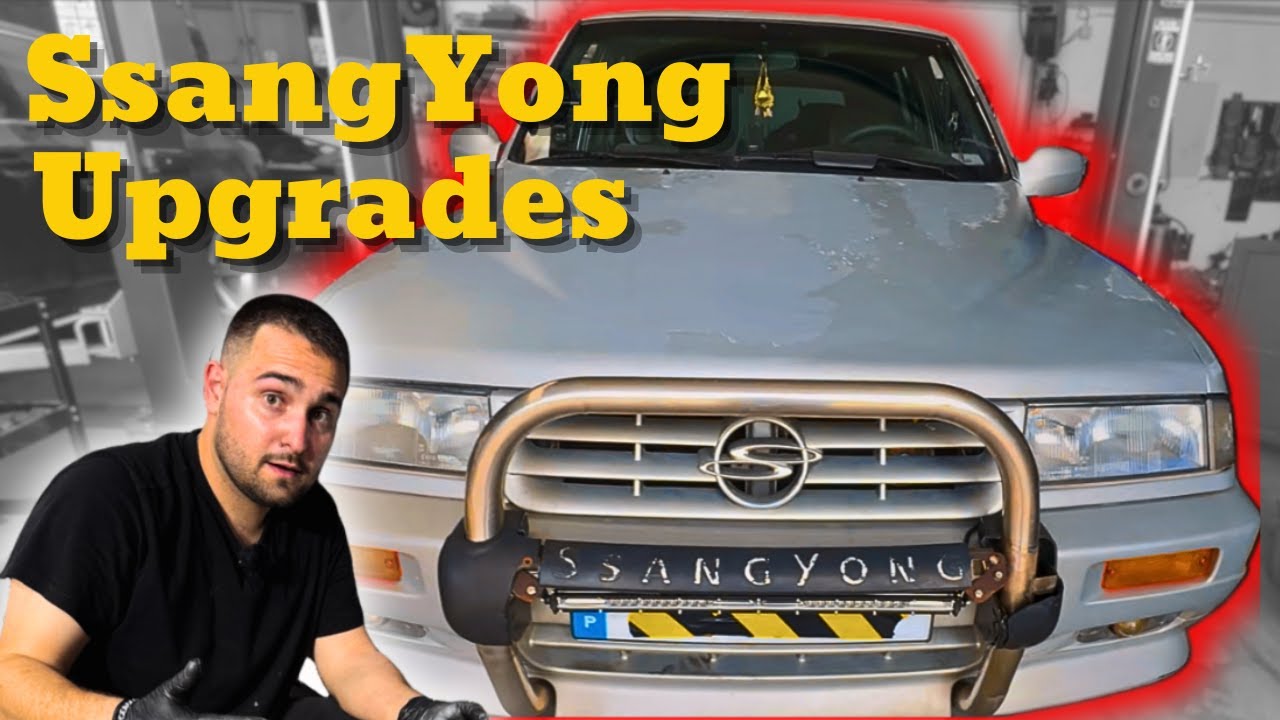 🚜💨Montámos um TURBO no SsangYong Musso 2.9 com motor Mercedes om602 . Será que aguenta? Pt1 O inicio