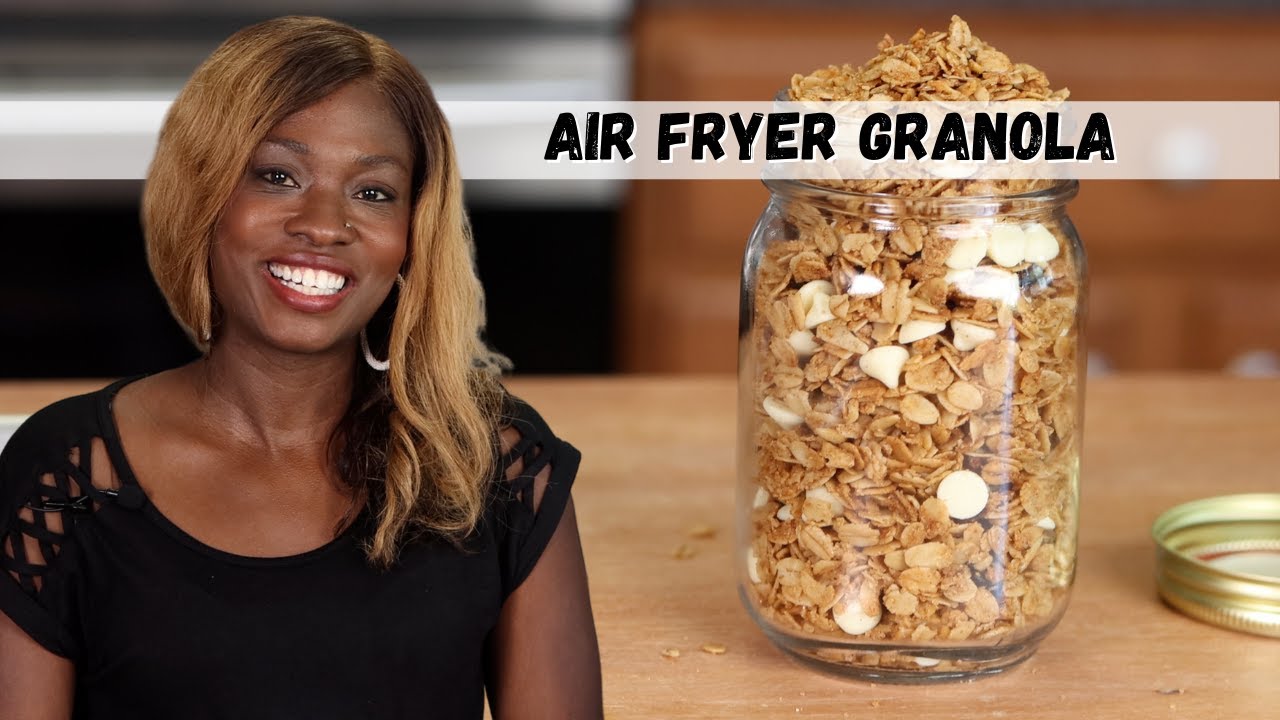 Super Easy Air Fryer Granola (Less than 30 minutes!)