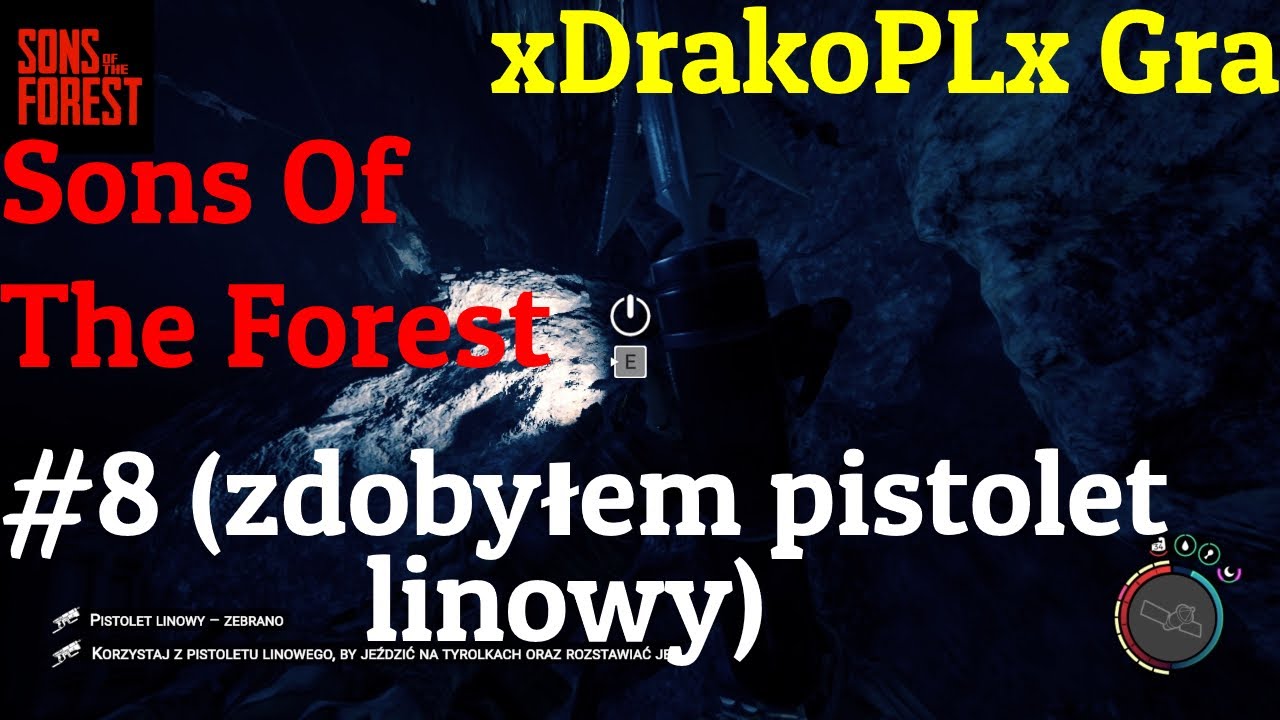 Sons Of The Forest #8 (zdobyłem pistolet linowy)