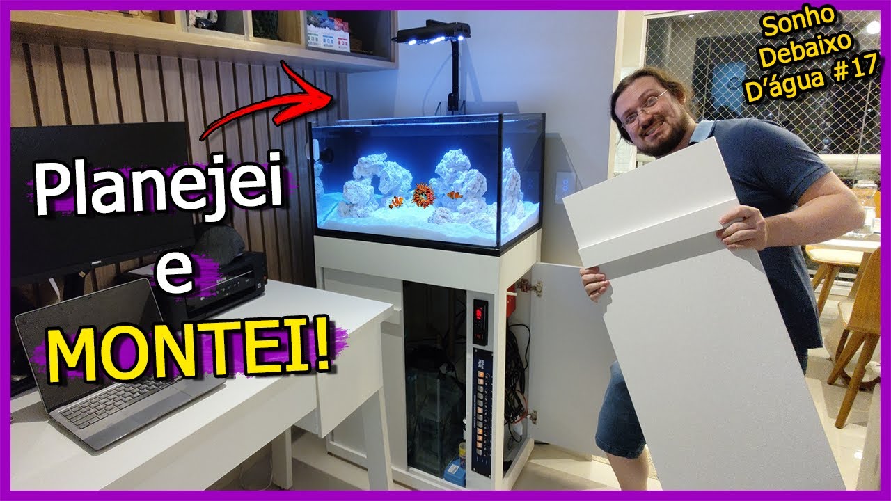 Montei um Aquário com Portas MÓVEIS para um Inscrito! -  Sonho Debaixo Dágua #17