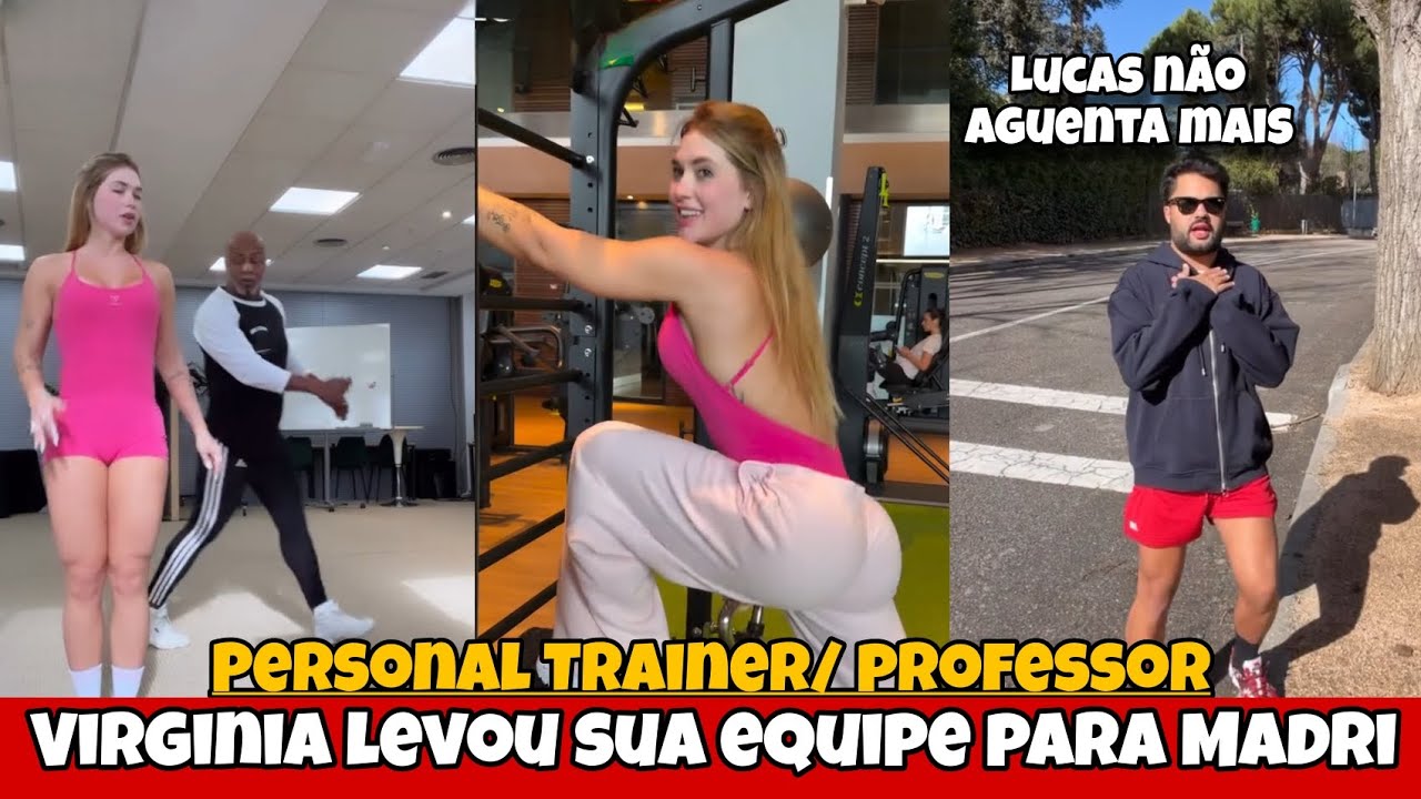 Virginia está se dedicando para o carnaval/ Lucas não aguenta mais 