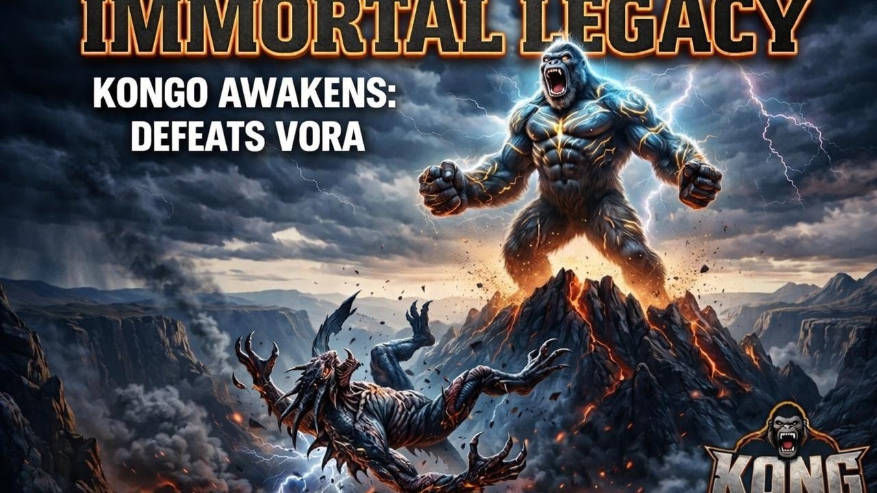 Immortal Legacy: Kongo Awakens Ancestral Power to Defeat Vora - Epic Showdown