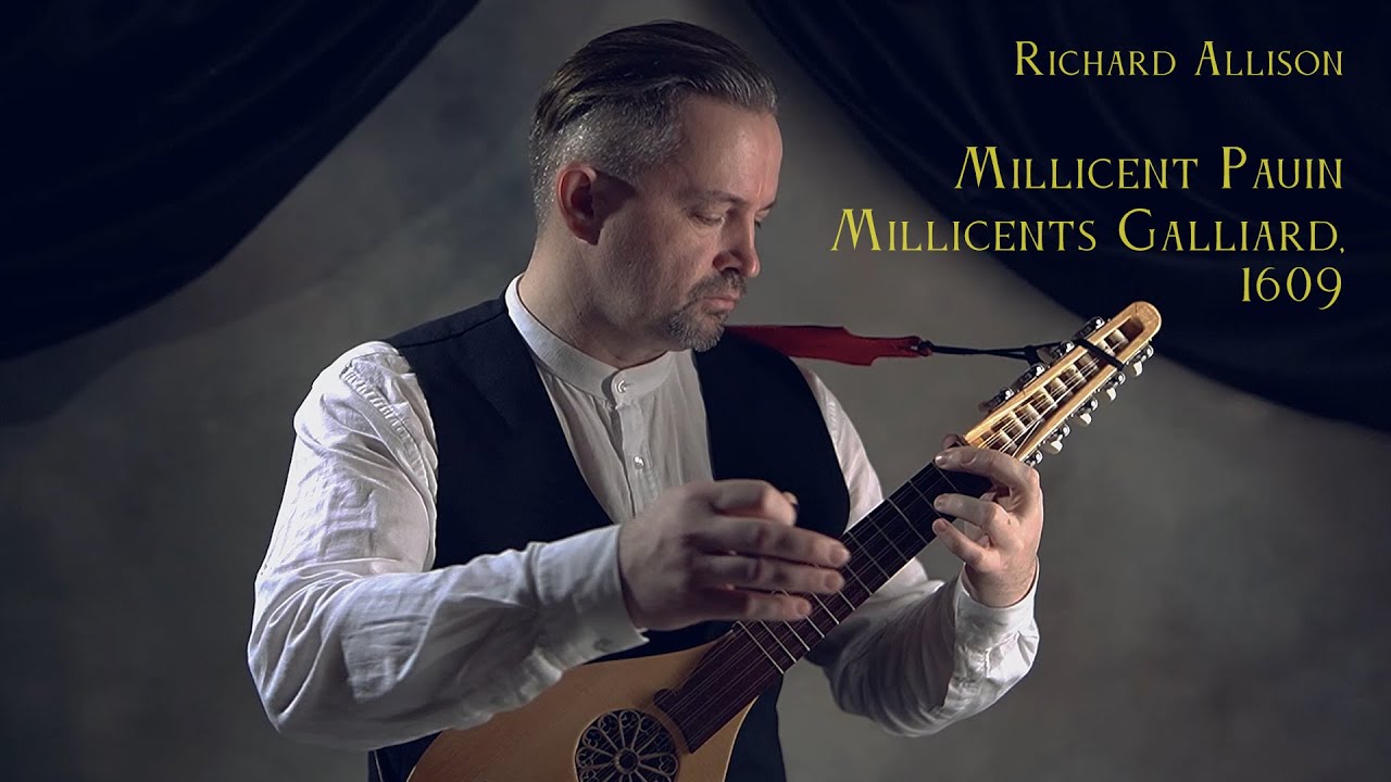 MILLICENT PAUIN/MILLICENTS GALLIARD (1609) - cittern
