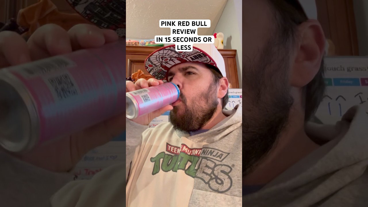 Pink Red Bull Review in 15 Seconds or Less