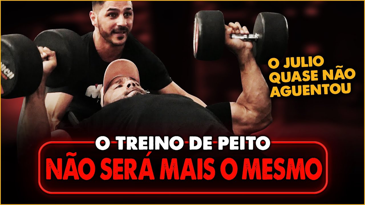 O EXERCÍCIO INDISPENSÁVEL PARA SEU PEITORAL CRESCER ft. JULIO BALESTRIN E FILIPE FAIXA PRETA