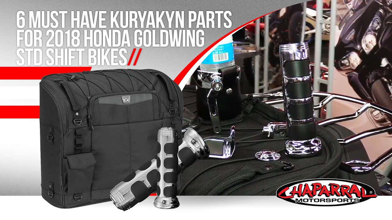 6 Must Have Kuryakyn Parts for 2018 Honda Goldwing DCT GL1800 or Std Shift Bikes
