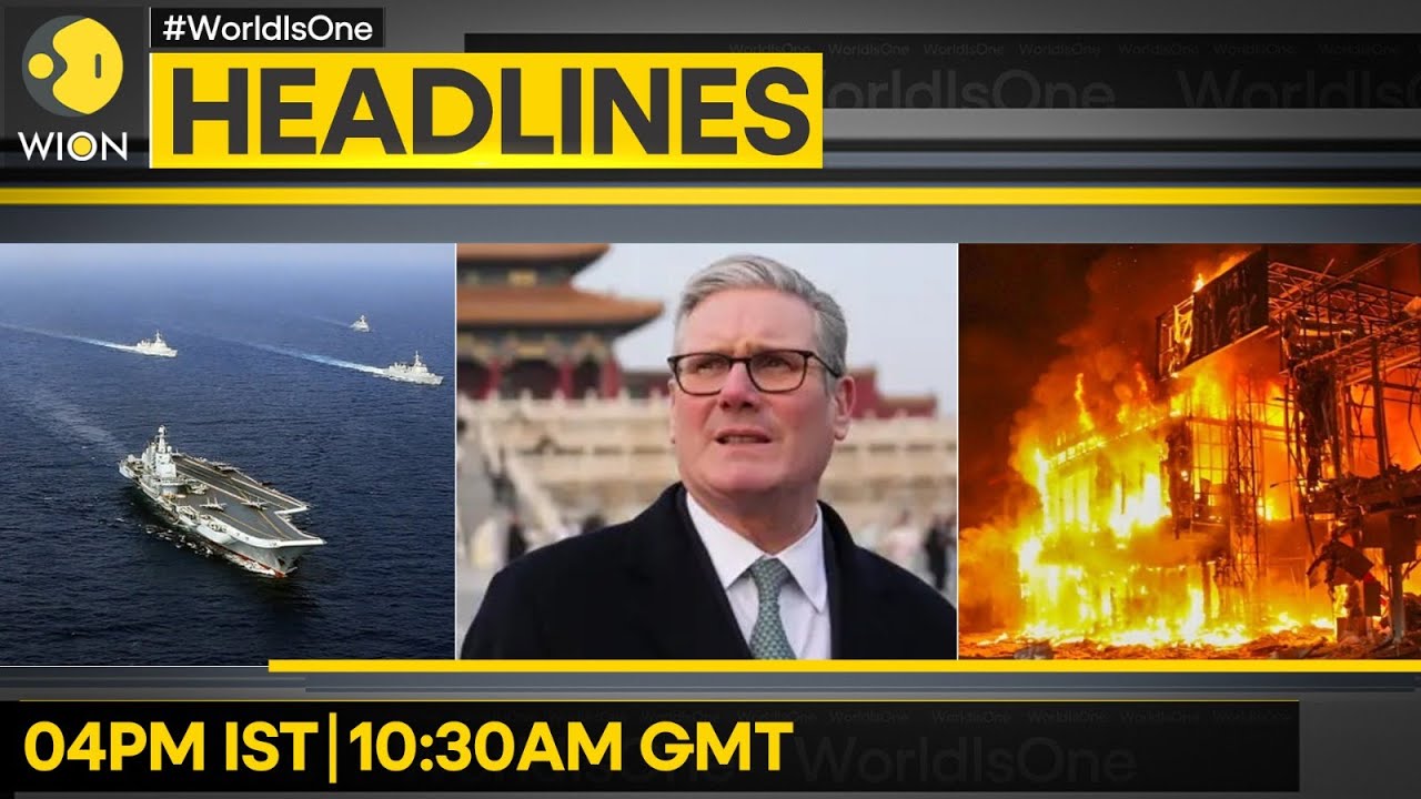 Russia Strikes Odesa Second Day In Row | Starmer Tours Historic Forbidden City In China | Headlines