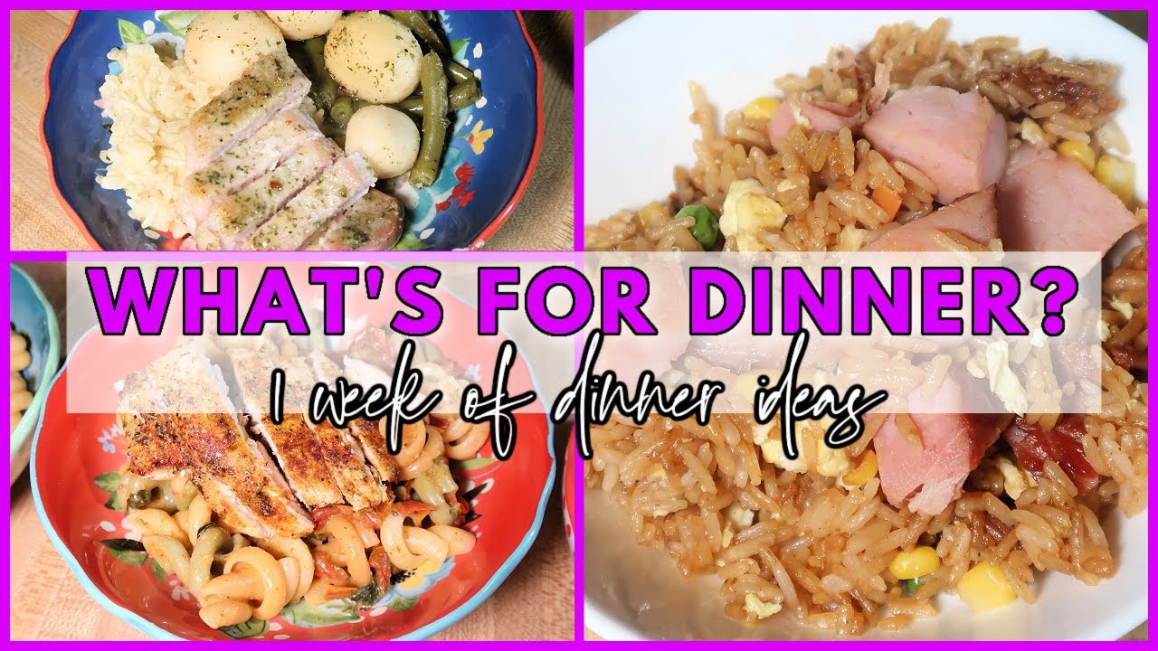 EASY DINNER IDEAS | WHAT'S FOR DINNER? #313 | 7 Real Life Family Meal Ideas
