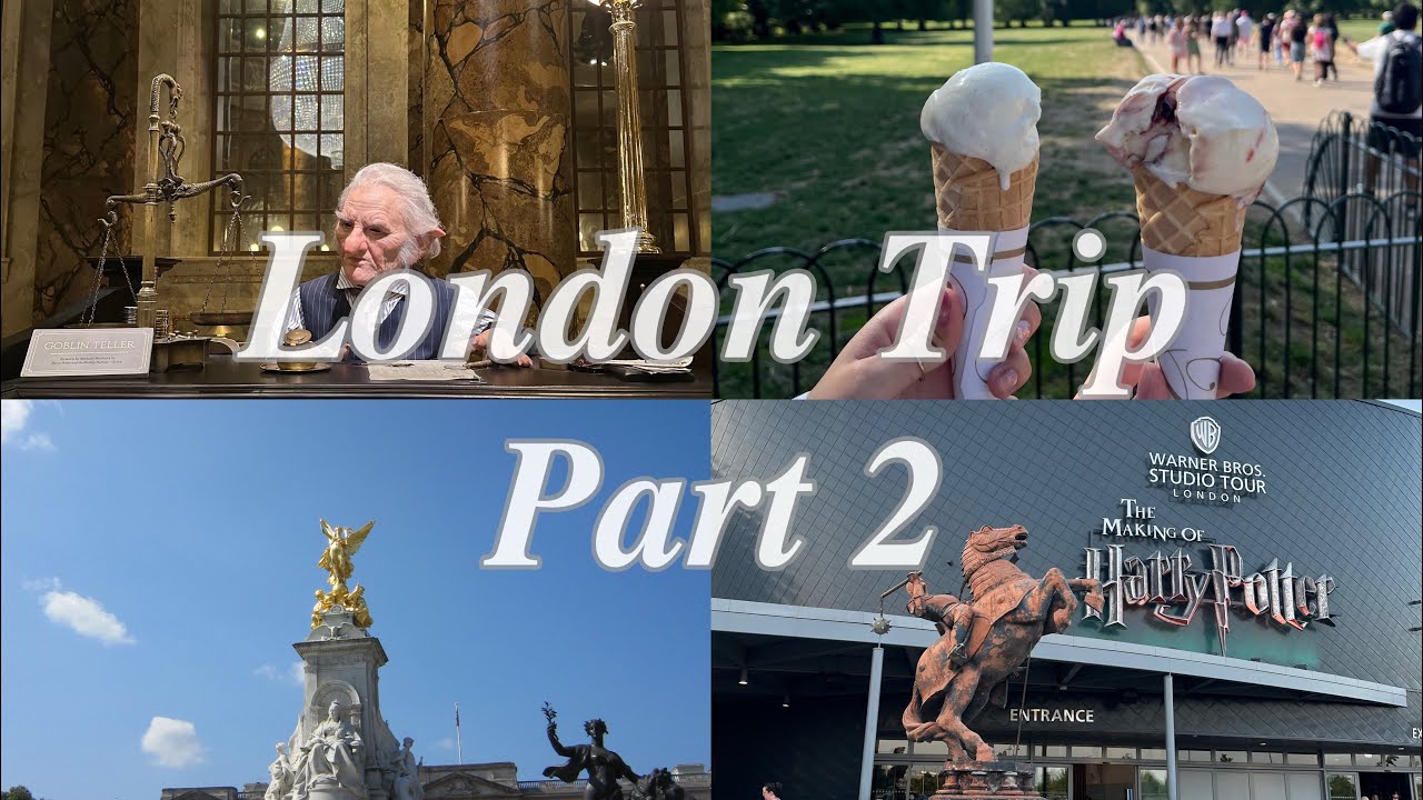【ロンドン姉妹旅】航空券の取り方公開！衛兵交代式を観て、念願のスコーンも食べれた日　ハリポタツアーにも参加して大満足な1日🫶🏻