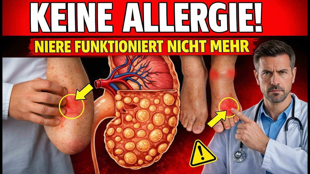 7 Anzeichen für Nierenschwäche – Nr. 5 sofort ernst nehmen!
