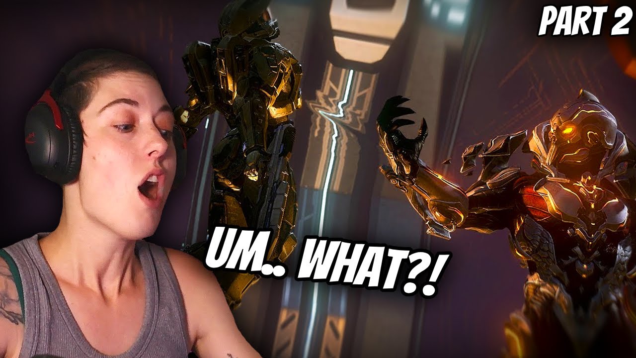 Only I can grab MY husband that way!! | Halo 4 - PART 2 (Blind Play-Through!)