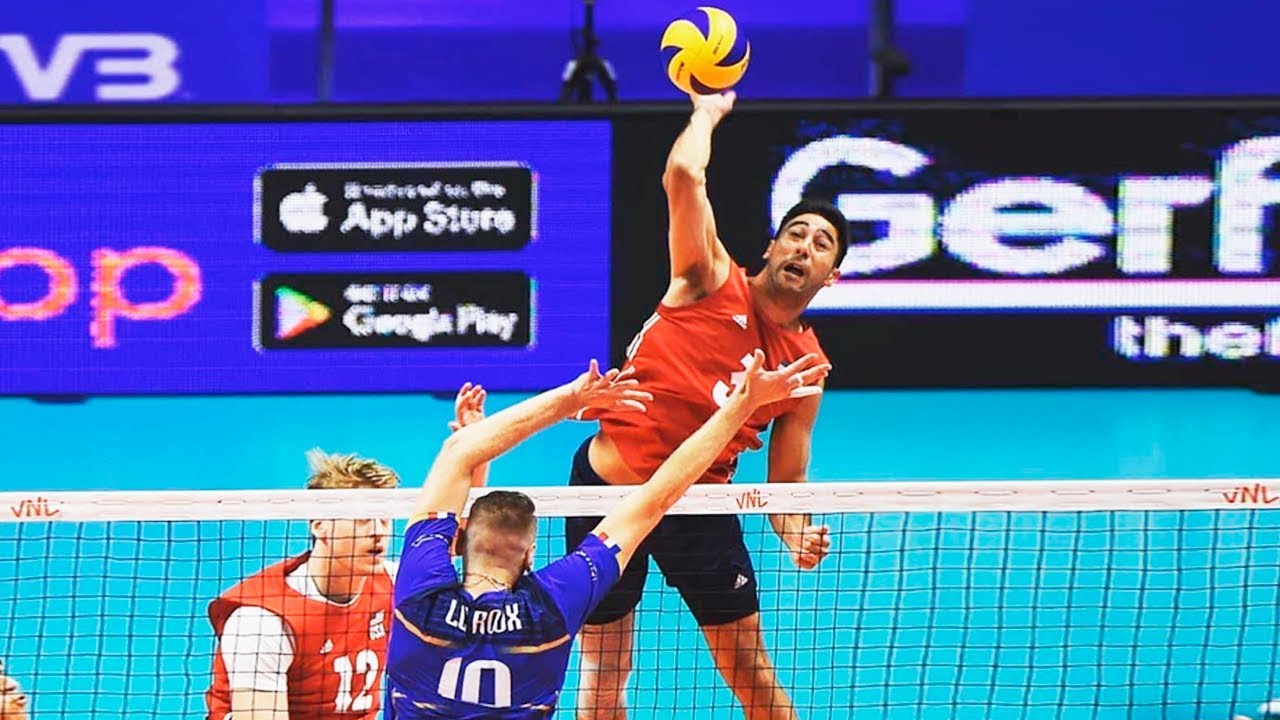 10 Best Volleyball Attacks | Taylor Sander | FIVB Mens WCH 2018