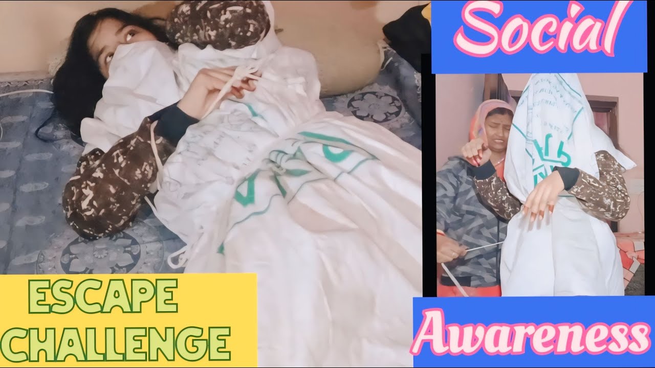#awareness अब तक की सबसे best video 😀👌/ Escape CHALLENGE/entertainment/kidnapping/ Manya Creation