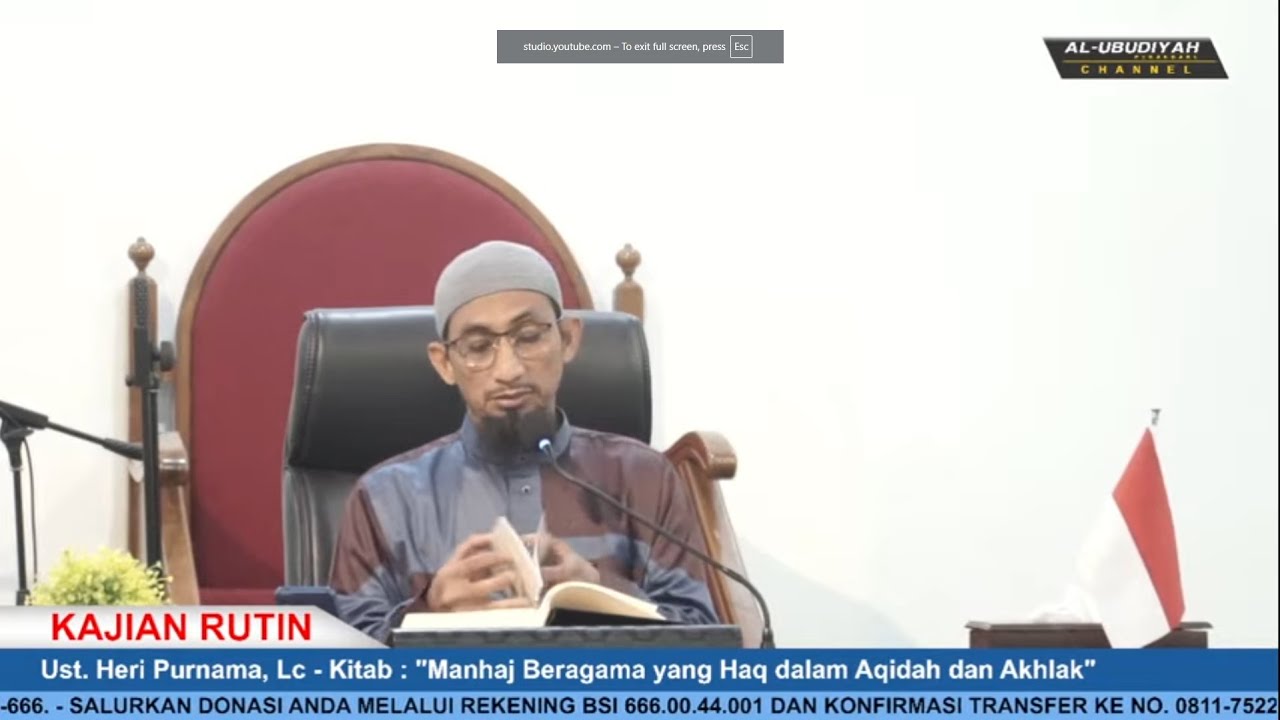 [Live] Ust. Heri Purnama, Lc - Kitab : 
