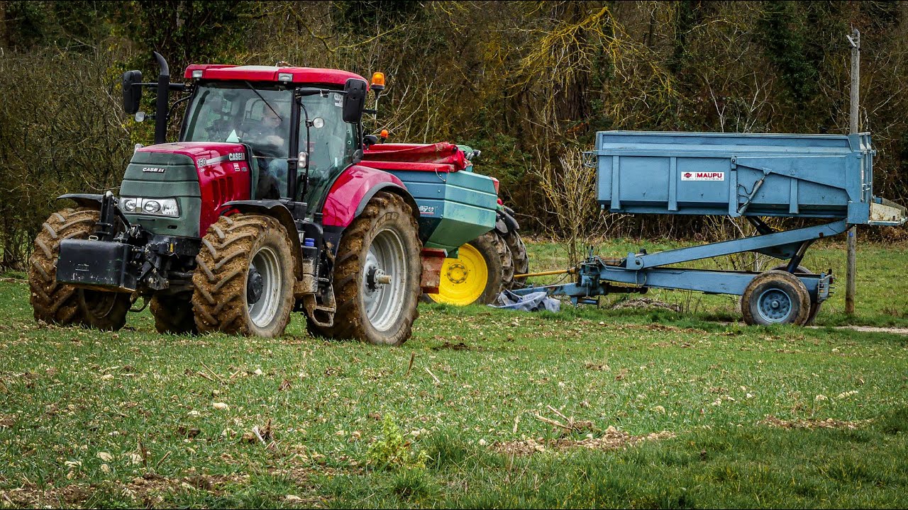 Engrais 2020 | Case Ih Puma 160 / Sulky GLX 3000