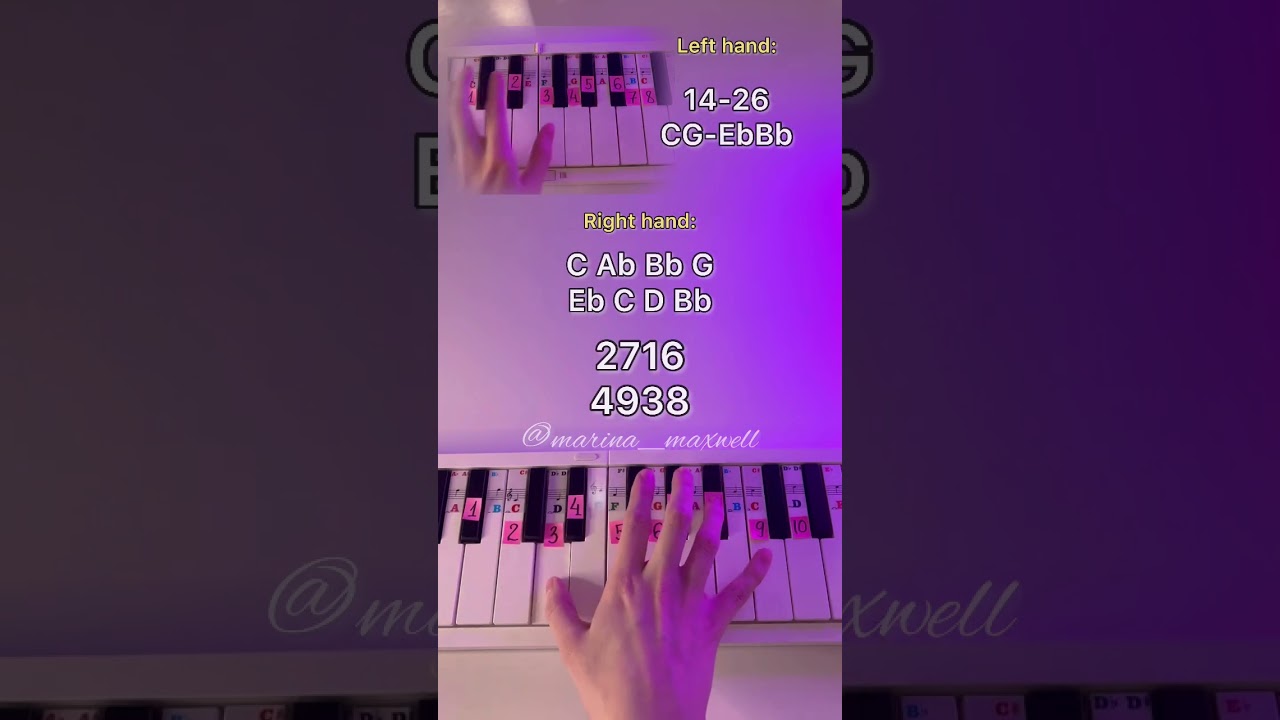 Depeche Mode - Enjoy the Silence (piano tutorial) 🎹 