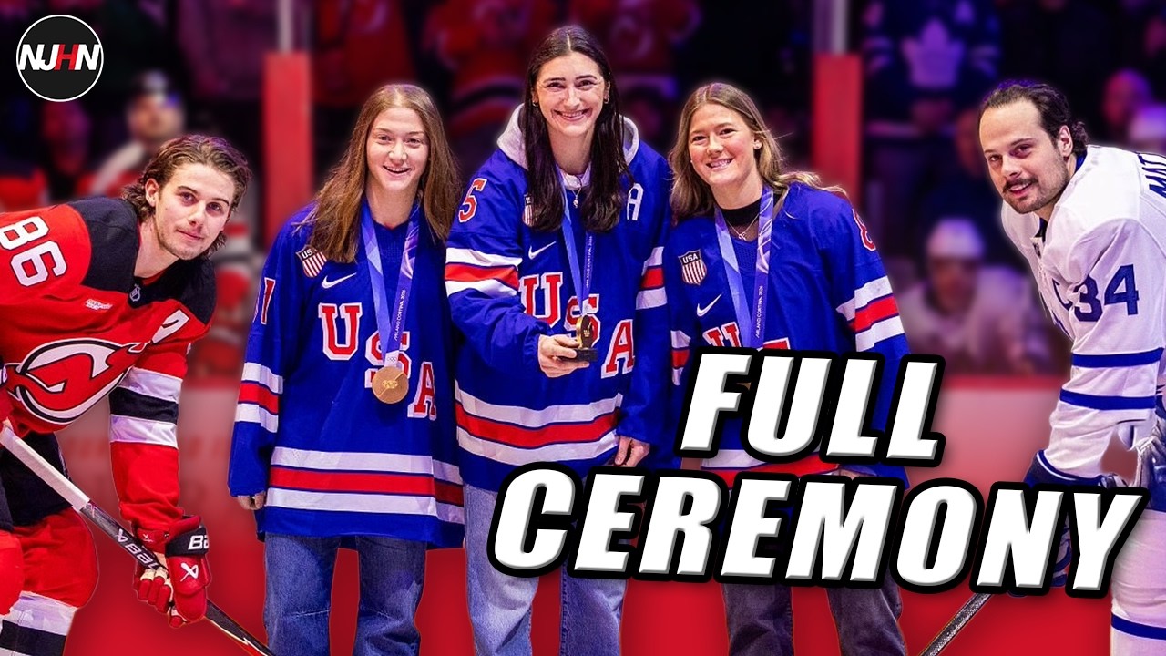 Jack Hughes Drops the Puck with Auston Matthews + Women's USA Gold Medalists Ft. Megan Keller!