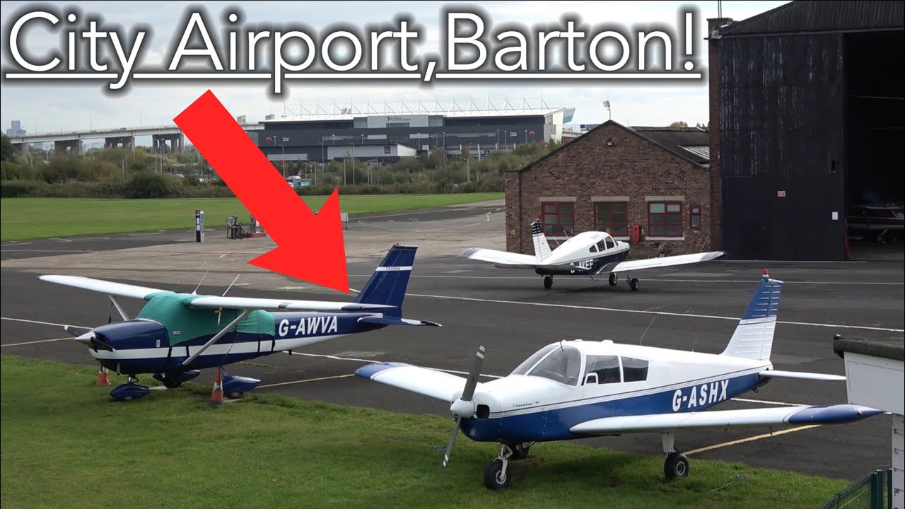 PLANESPOTTING AT MANCHESTER’S CITY AIRPORT! - BARTON AERODROME (EGCB)✈️