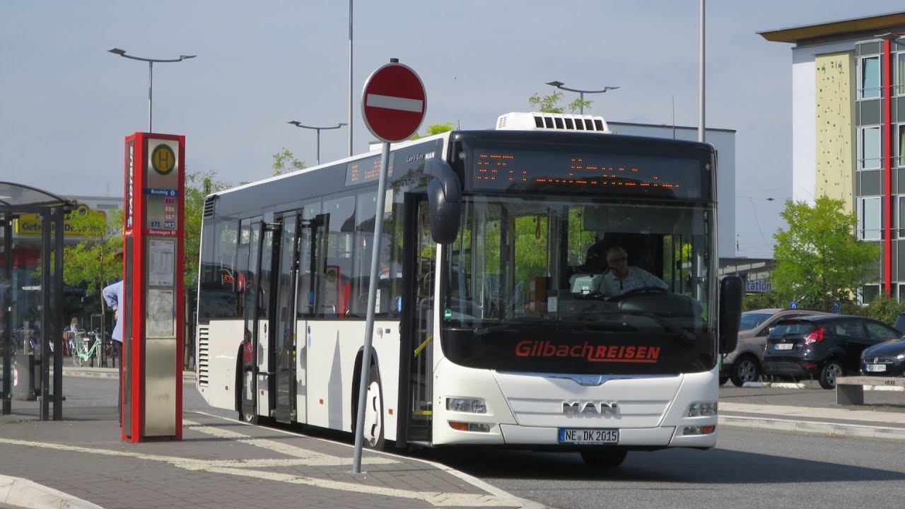 [Sound] Bus MAN EL 293 | NE-DK 2015 | Gilbach-Reisen, Rommerskirchen (Kreis Neuss)