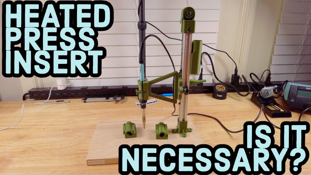 ONE DAY BUILD - HEATED INSERT PRESS