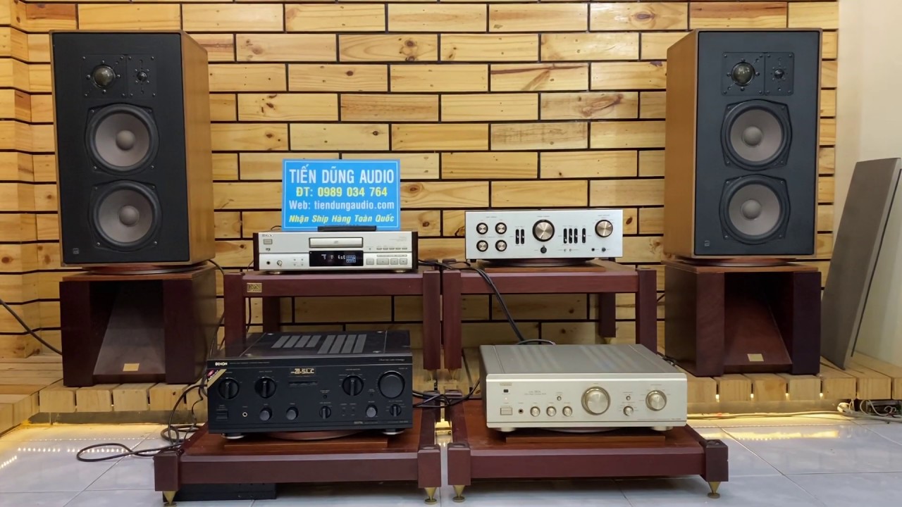 LOA ADS L810, AMPLI DENON 1500RII HÀNG BÃI VỪA VỀ.