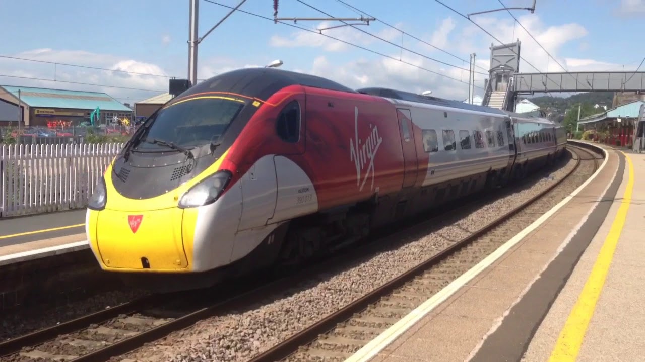 Trains at Penrith, The North Lakes WCML. 29/5/18