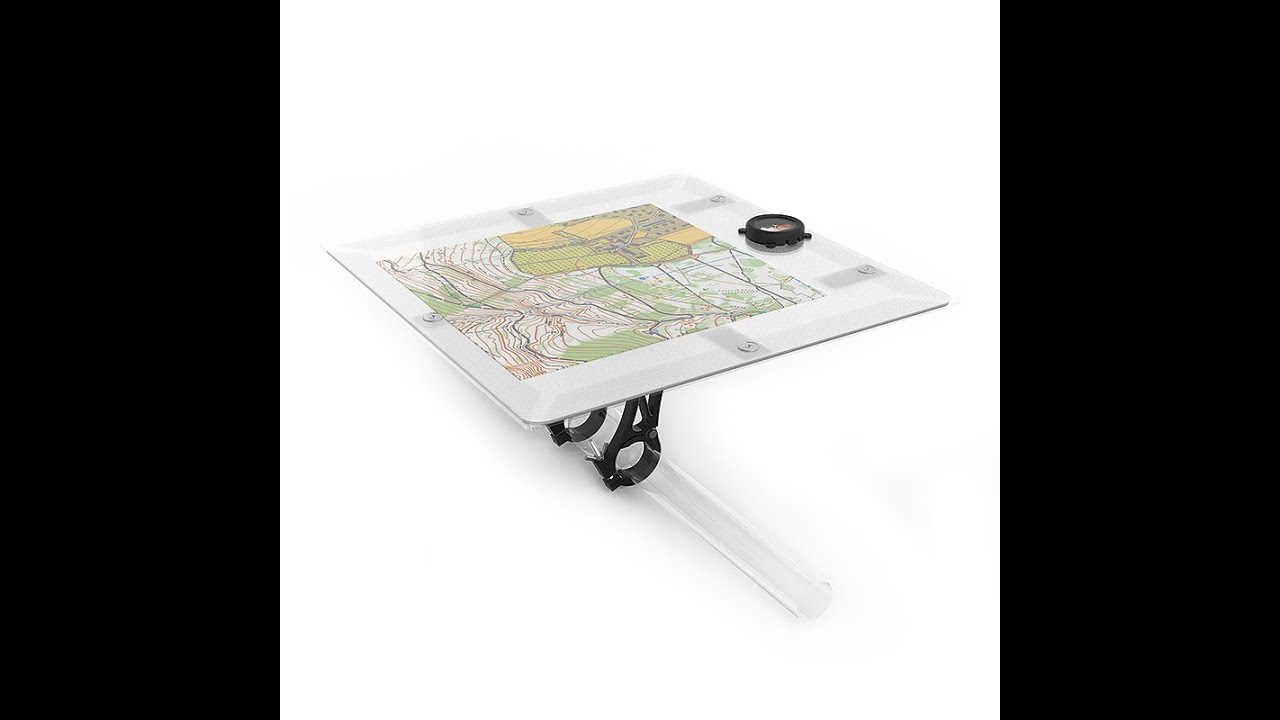 All new MTBO map board with compass /KANPAS MTB405series
