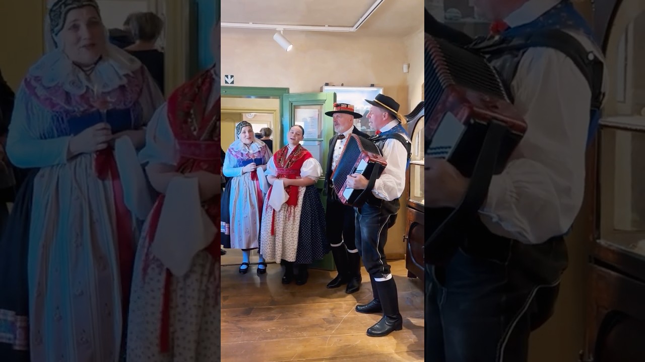 Kittel House, Czech Republic: Horačky Folk Ensemble & Easter Egg Exhibition  #czechfolklore