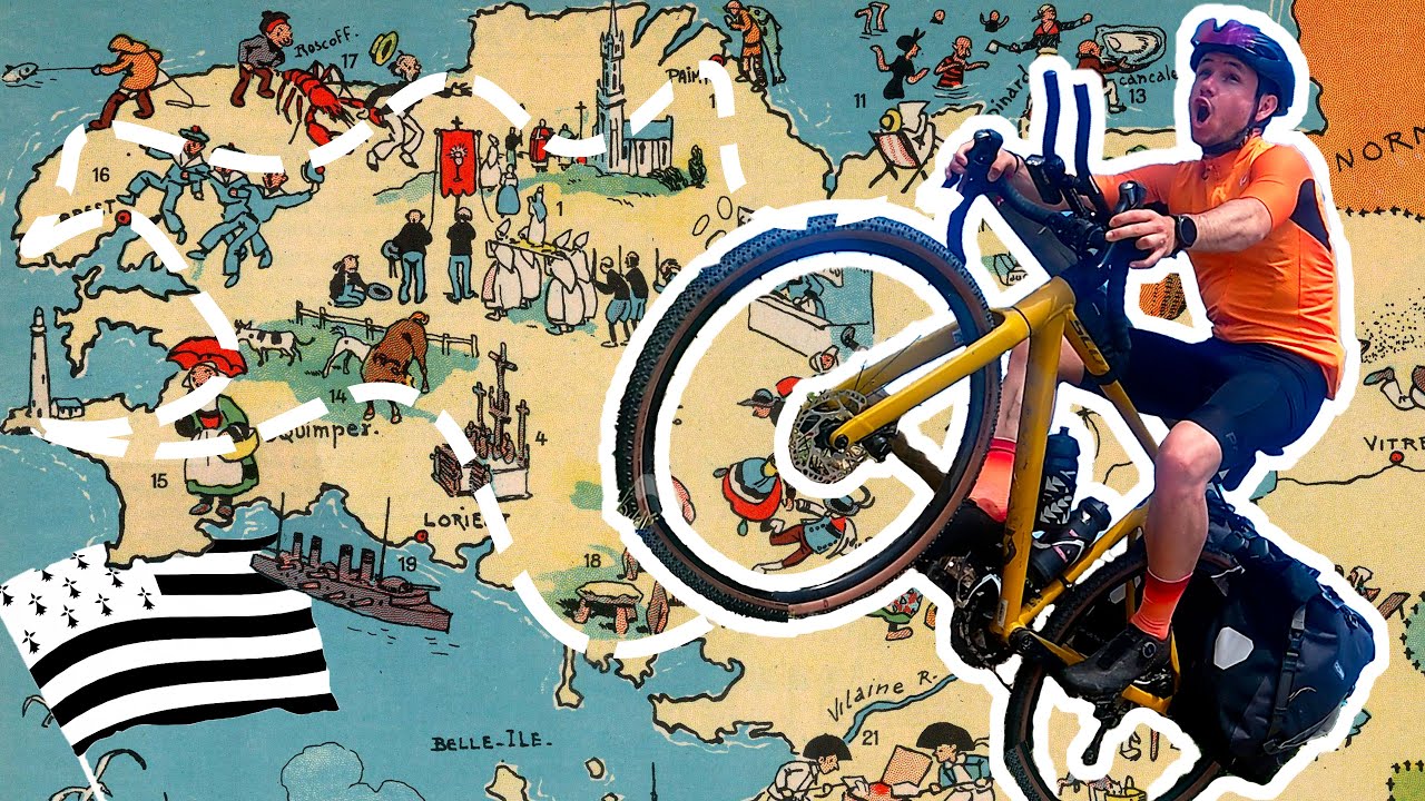 TOUR DE BRETAGNE À VÉLO ! 🚲 800km en 8jours
