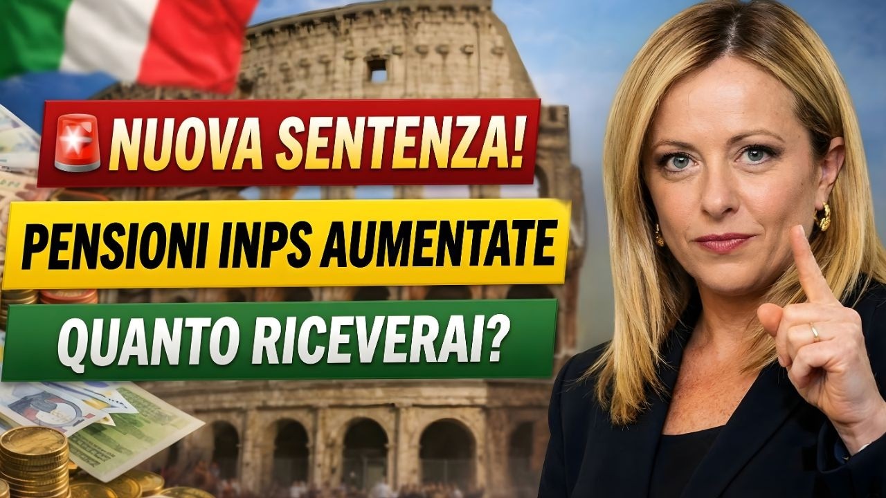 🚨 NUOVA SENTENZA! INPS Aumenta le Pensioni per Tutti gli Anziani &mdash; Scopri Quanto Riceverai!