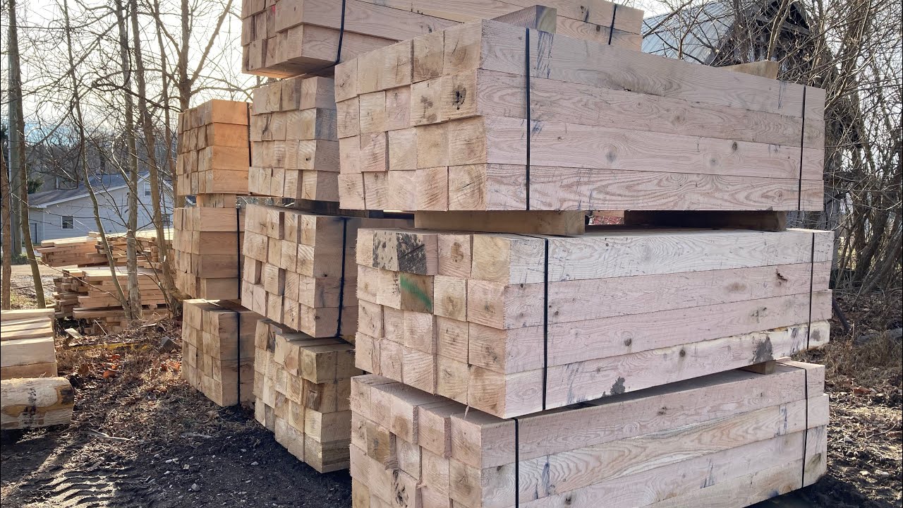 Finishing the First Load of RailRoad Ties of the Year! #3