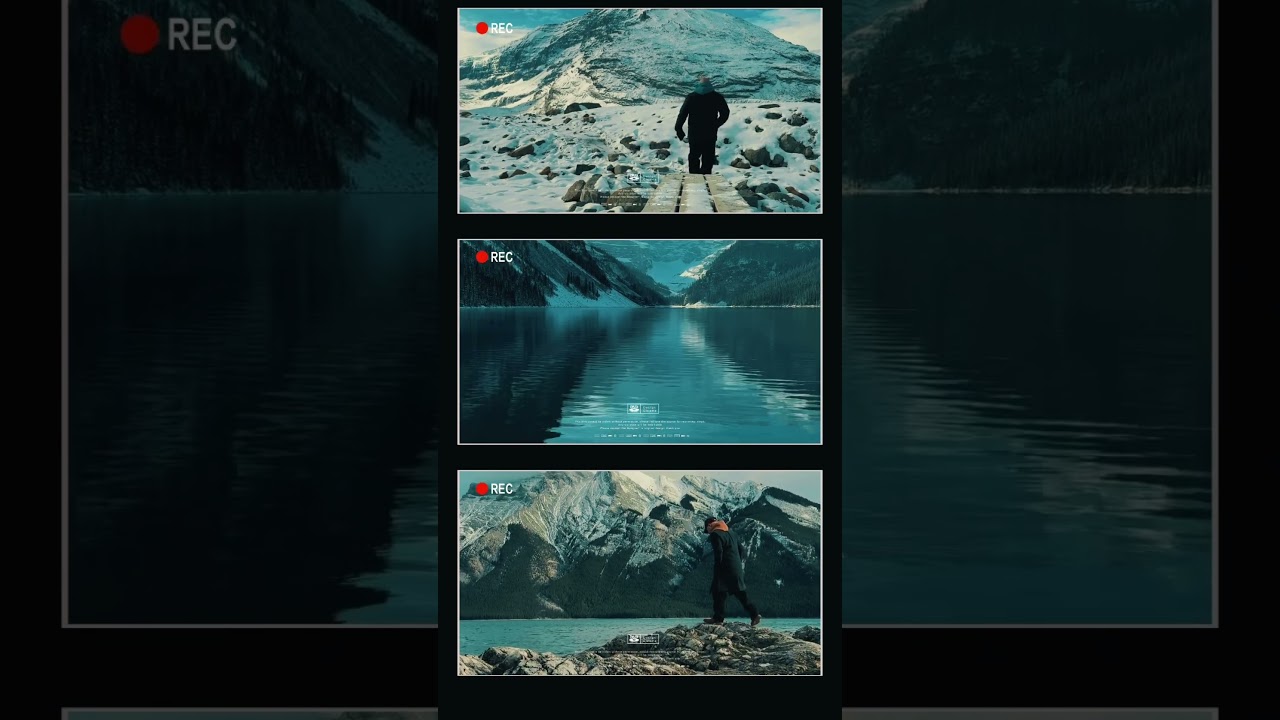 Canada is so Beautiful #shorts #youtubechamps #canada #lakelouise #lake #beautiful  #aesthetic