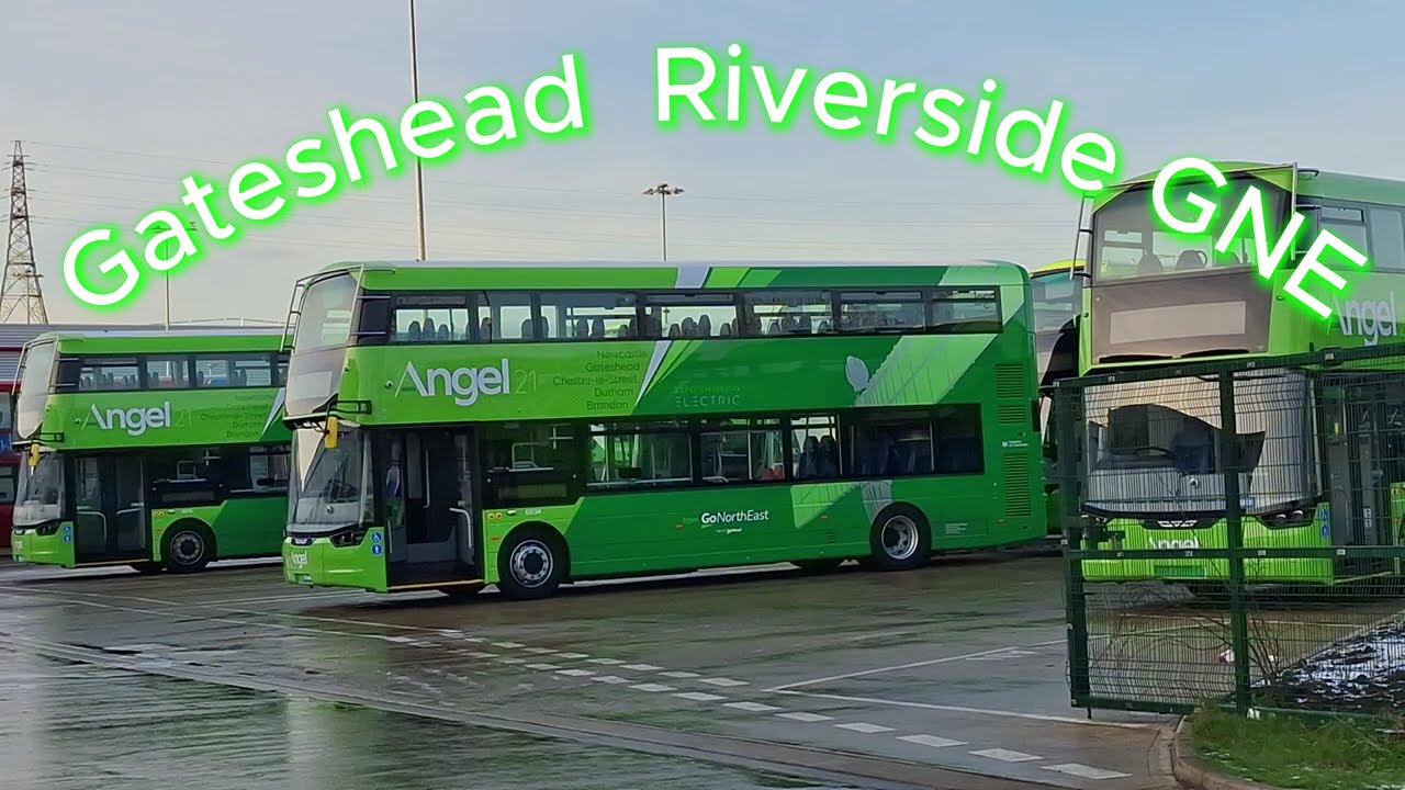 3 Kinds of New Wright Go North East Buses, Angel, Voltra 58, Standard livery Mixed routes/Depots,