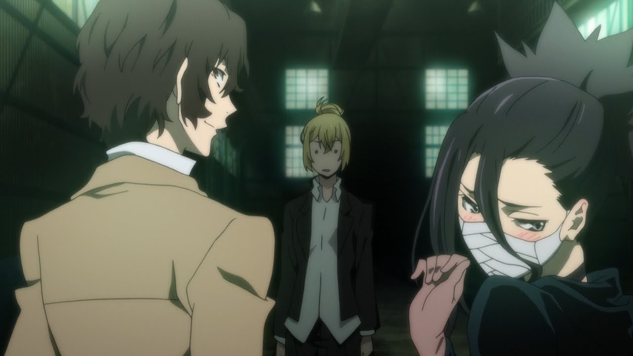 Bungou Stray Dogs (Великий из бродячих псов) - Смешные моменты. Аниме приколы. 2 сезон.