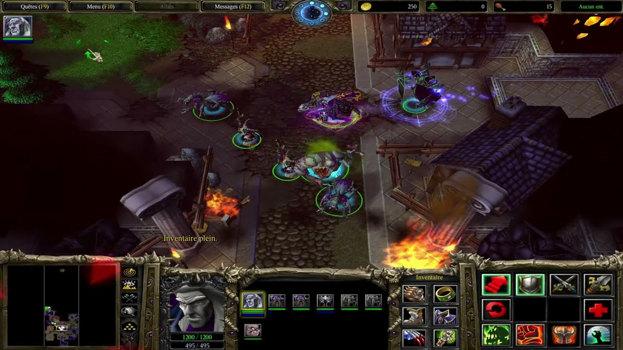 Warcraft III l'intégrale - Playthrough FR HD - EP 50 : La Fuite du Roi !