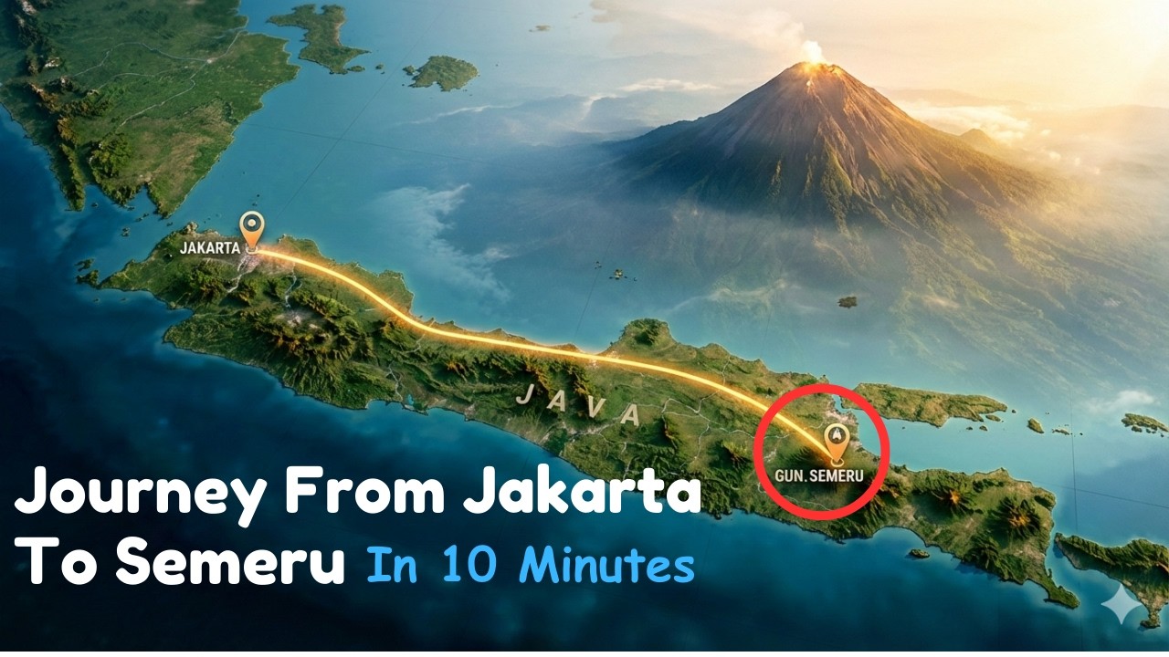 From Jakarta to the Summit of Mount Semeru | A 3,676-Meter Journey Above Sea Level in 10 Minutes
