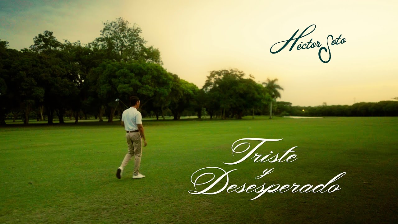 Héctor Soto - Triste y Desesperado (Visualizer/Lyrics)