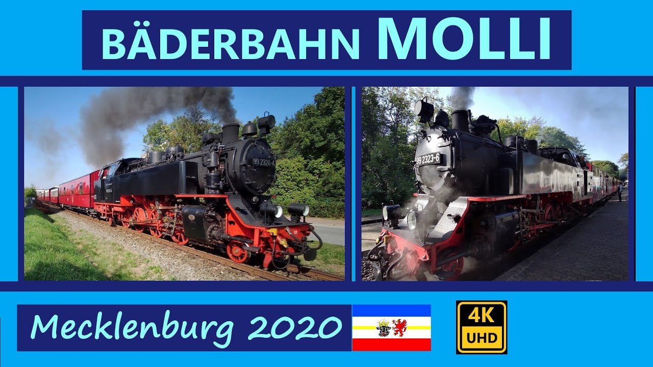 Mecklenburgische Bäderbahn MOLLI  -Eine Dampfeisenbahn an der Ostsee-