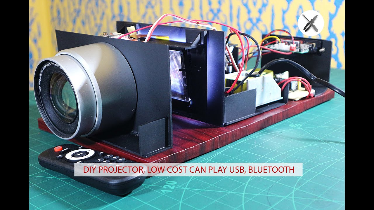 DIY PROJECTOR LOW BUGDET MAXIMUM RESULTS