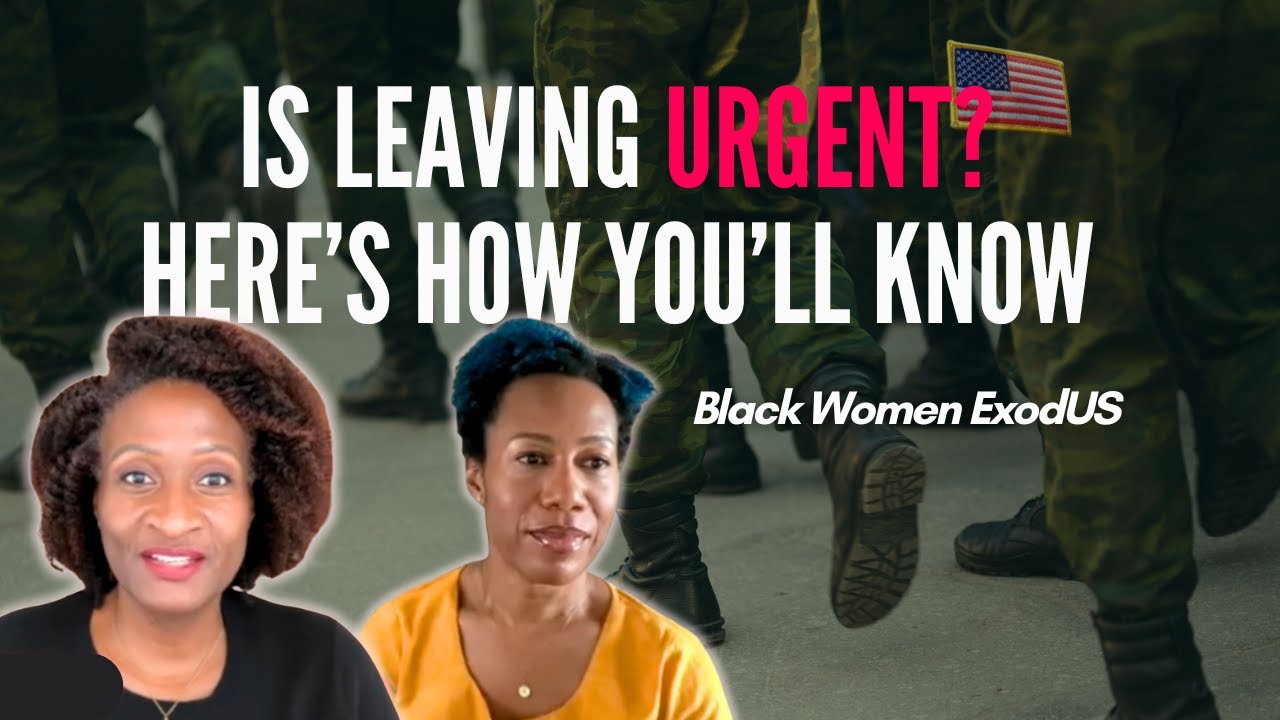 How Will Black Families Know It's Time To Leave USA 🚨