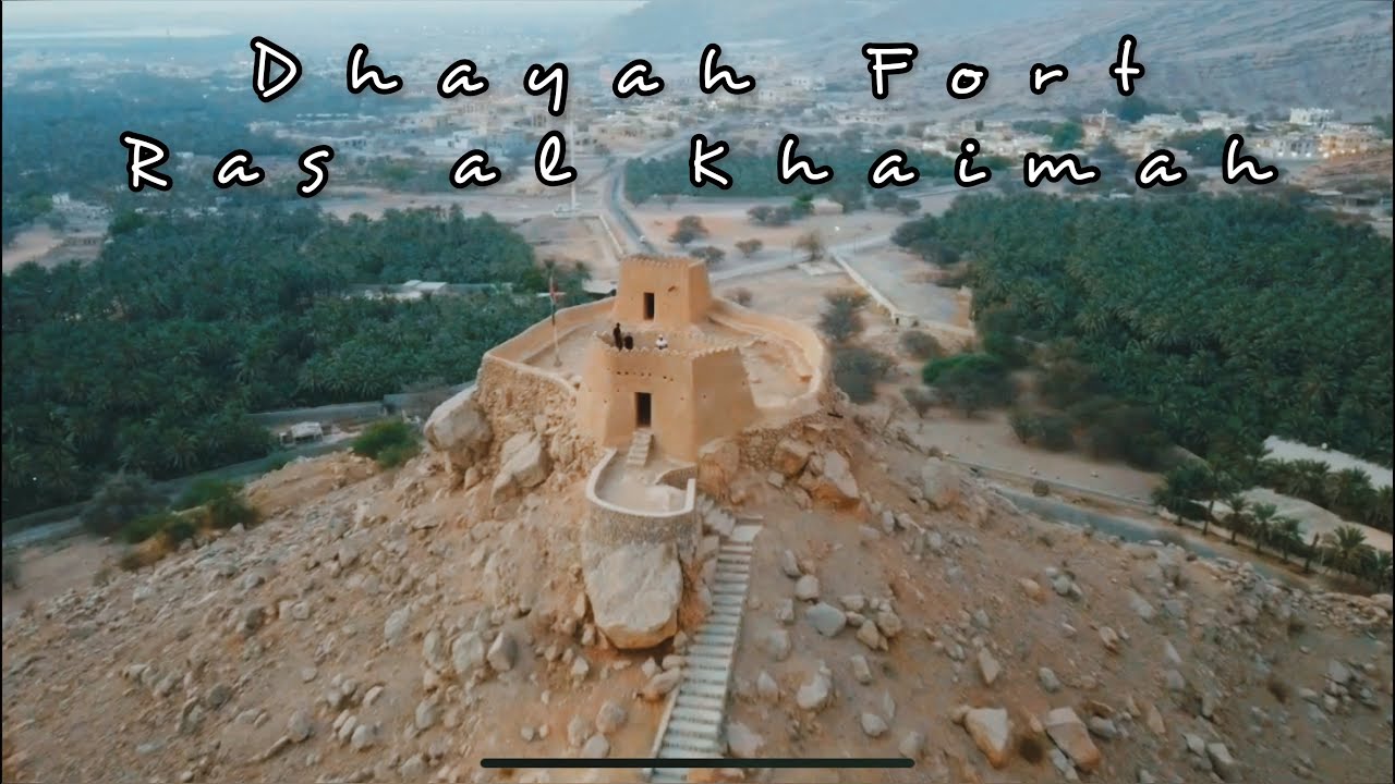 Dhayah Fort | RAK | UAE | 4K | Drone view | August 2021  #Dhayahfort #rasalkhaimah #uae #hiddengems